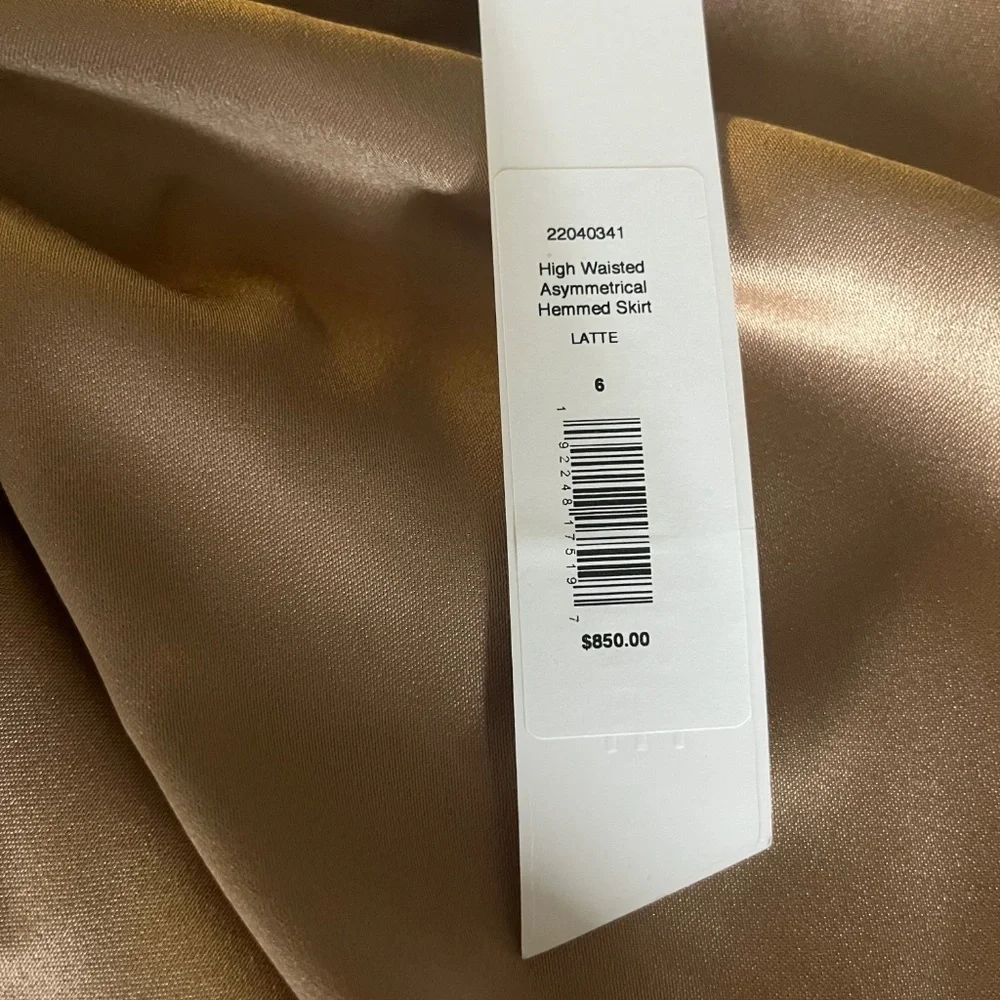 CUSHNIE SILK SKIRT size 6 NWT - Picture 4 of 6